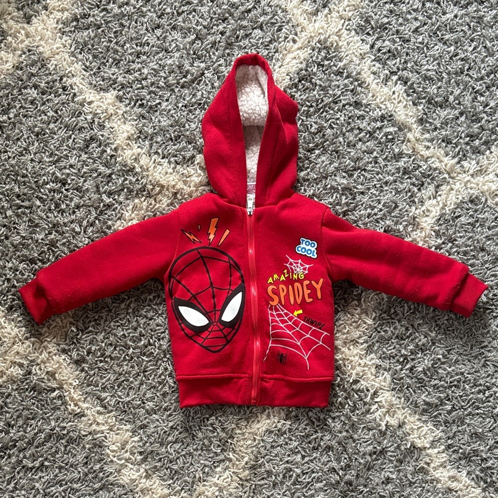 Red Spider-Man Kids Hoodie/Jacket